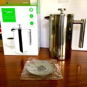 Like New Stainless Steel Coffee Press with Box